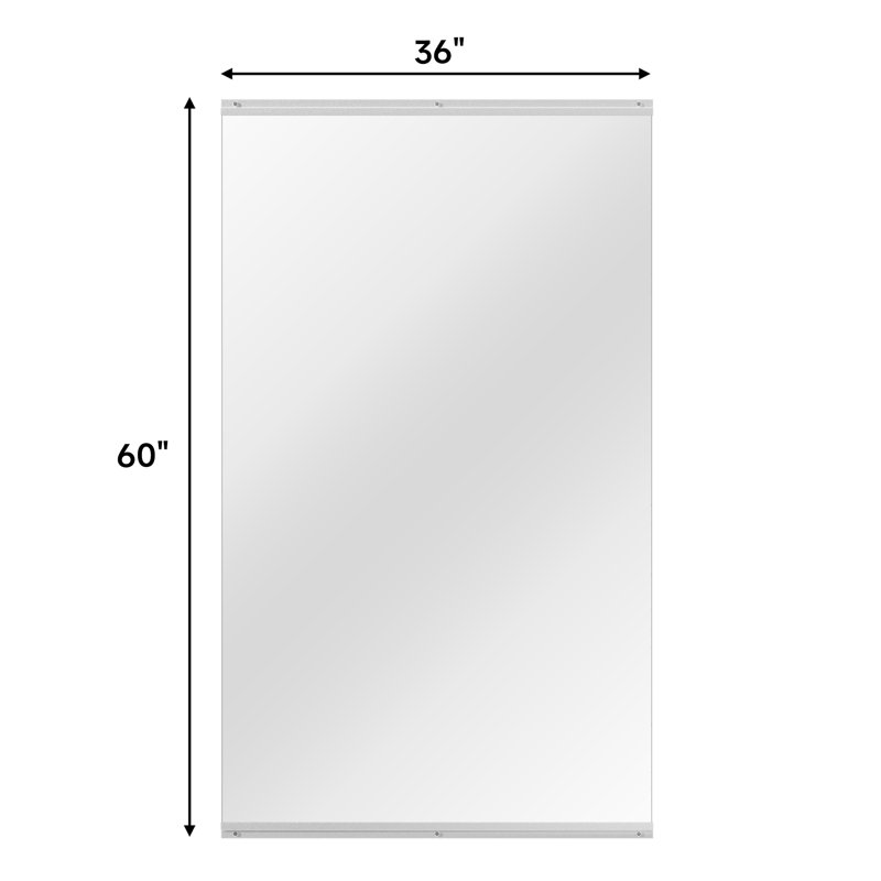 Miroirs d'entraînement pour la gymnastique à domicile, 60 po x 36 po, 1