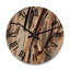 Horloge murale en bois massif Alyis-1257082271