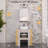 Omeed Mirrored Aluminum Medicine Cabinet with 2 Shelves-175806154-182858904