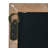 " Watercolor Nature Landscape With Solid Wood Frame "