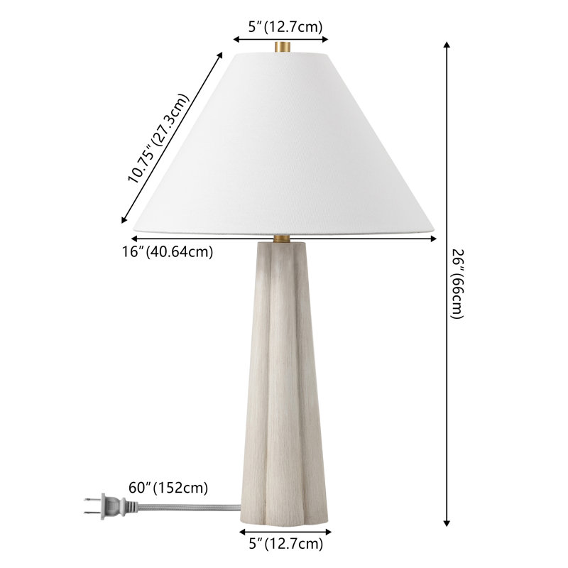 Irena Resin Table Lamp