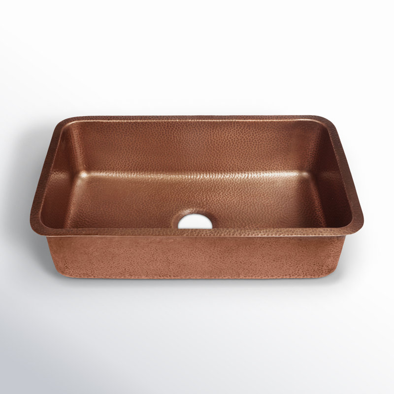 Orwell Copper 30" Single Bowl Undermount Kitchen Sink
