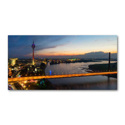 Dusseldorf Germany - Wrapped Canvas Print