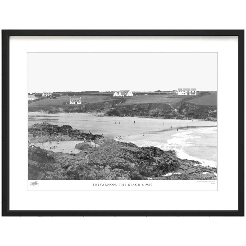 Treyarnon, The Beach C1950 by Francis Frith - Single Picture Frame Print, 45cm H x 60cm W x 2.3cm D