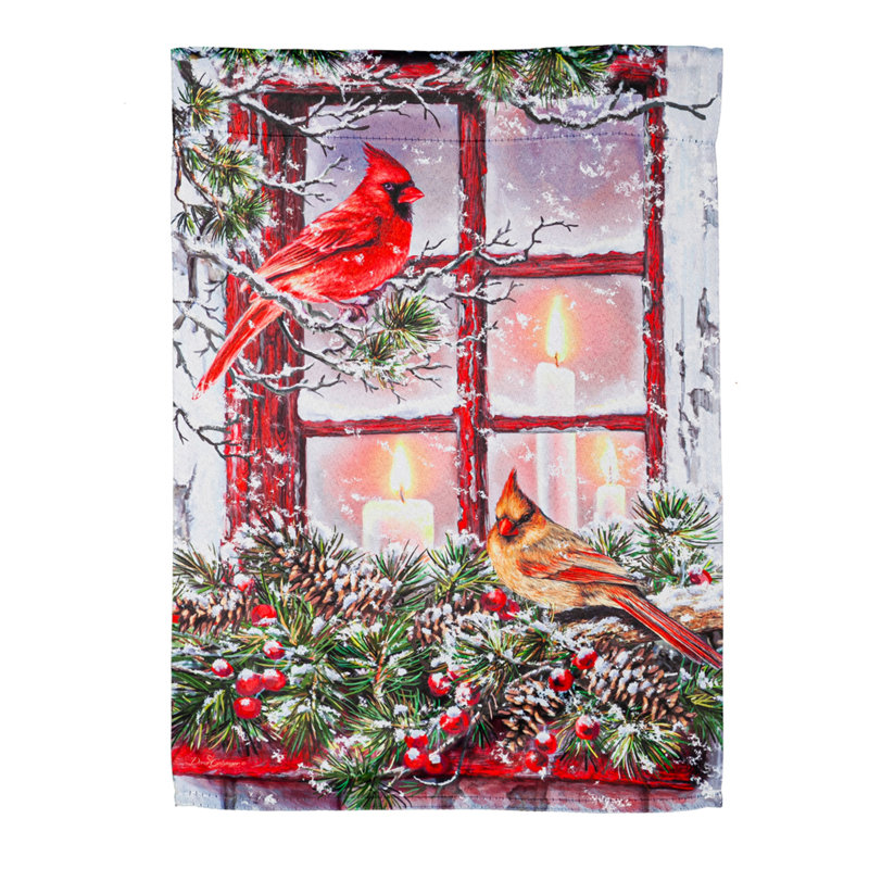 Les cardinaux dans la maison aux fenÃªtres