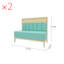 Banc rembourré en similicuir Carolee