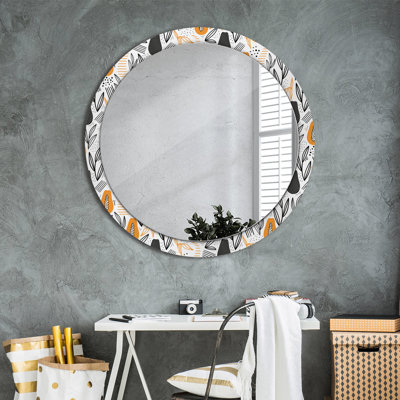 Huldar Glass Flat Wall Mirror