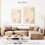 Avery Mid-Century brun abstrait III-108521340