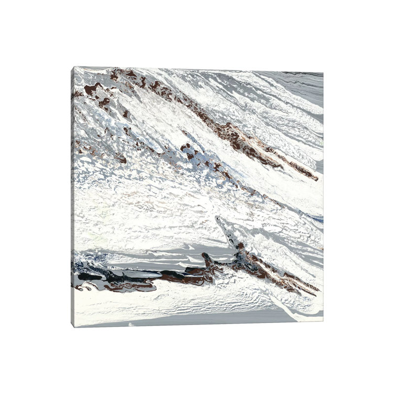 Gray Marble by Corrie LaVelle - Wrapped Canvas Print, 45.72 cm H x 45.72 cm W x 1.91 cm D