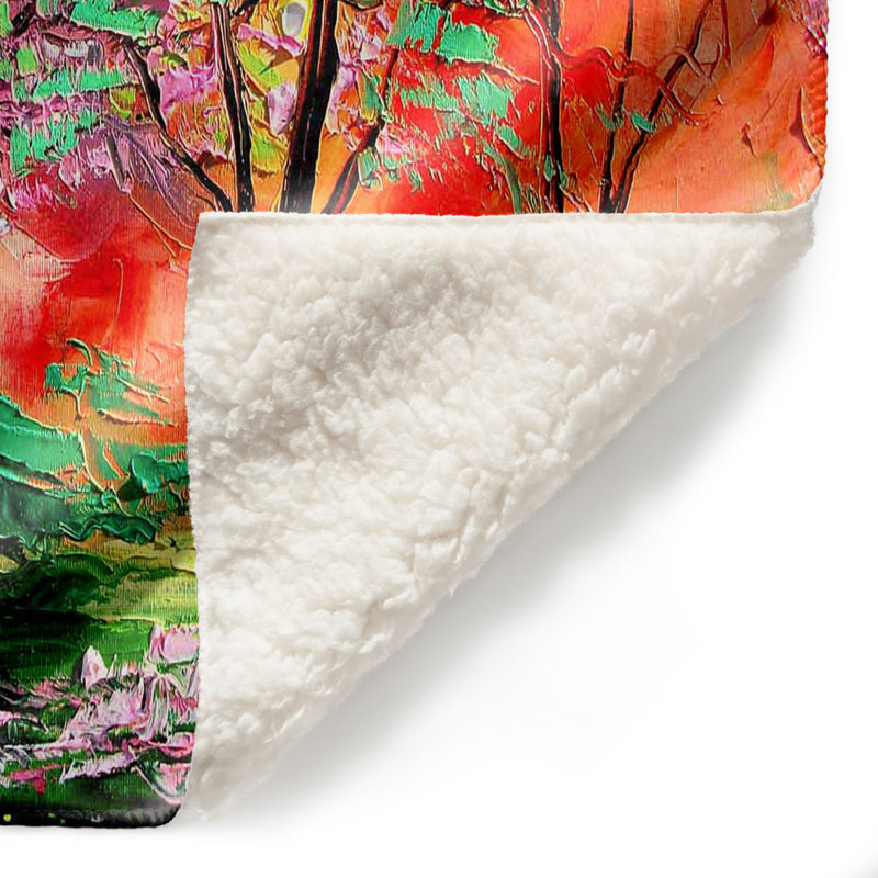  Couverture douce en sherpa, 51 po x 60 po