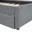 Lit plateforme tapissier Teddy-270912728