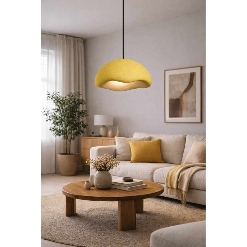 Chandelier, Yellow