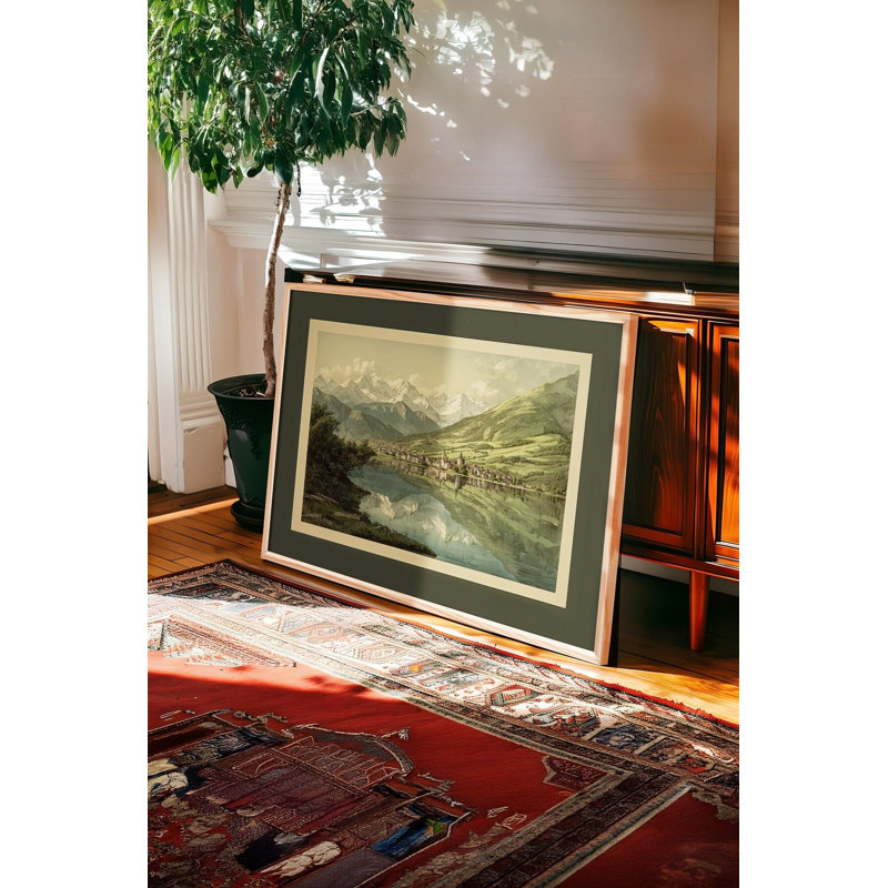 Peinture décorative encadrée