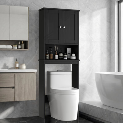 Rangement autoportant au-dessus de la toilette H 65,4 po Behren 
