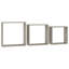 Gracelin 3 Piece Square Floating Shelf-860869498