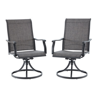 Hesson Swivel Patio Dining Chair
