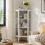 Armoire de plancher avec porte en verre trempé et tablettes de rangement-346450078-346450076