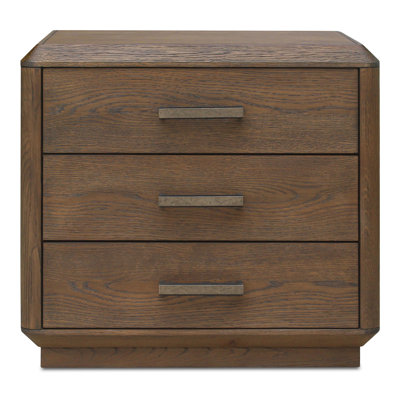 Caleb 1 - Drawer Solid Wood Nightstand