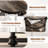 Small Side Table,Round End Table With 3 Shelves,Night Stand Accent Coffee Table With Steel Frame For Small Spaces-599315686