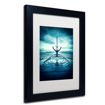 «Viking Ship» Fadel, reproduction de photo sur toile encadrée