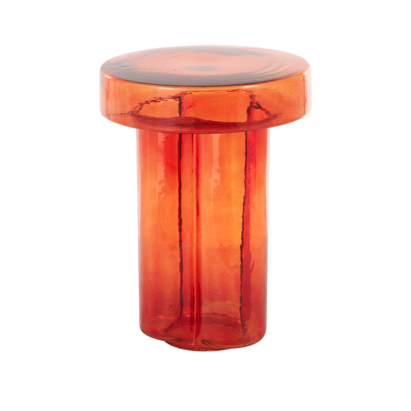 Table d'appoint Cole and Grey, Rouge