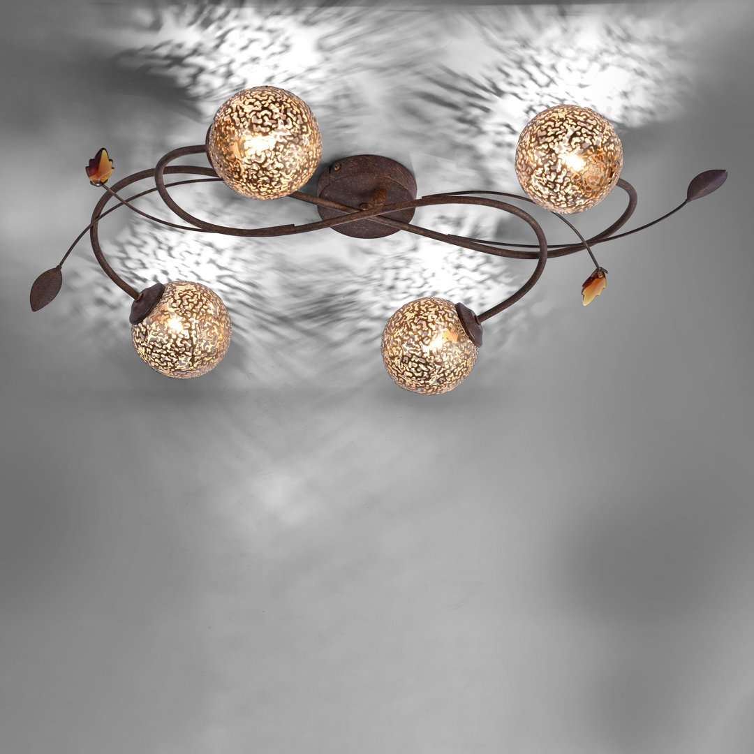 Willa Arlo Interiors Beleuchtungssystem 4-flammig Nina 