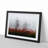 Tree Fog in Switzerland in Abstract - Picture Frame Graphic Art Print-55767792-55767793