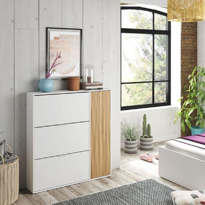 15 Pair Shoe Storage Cabinet