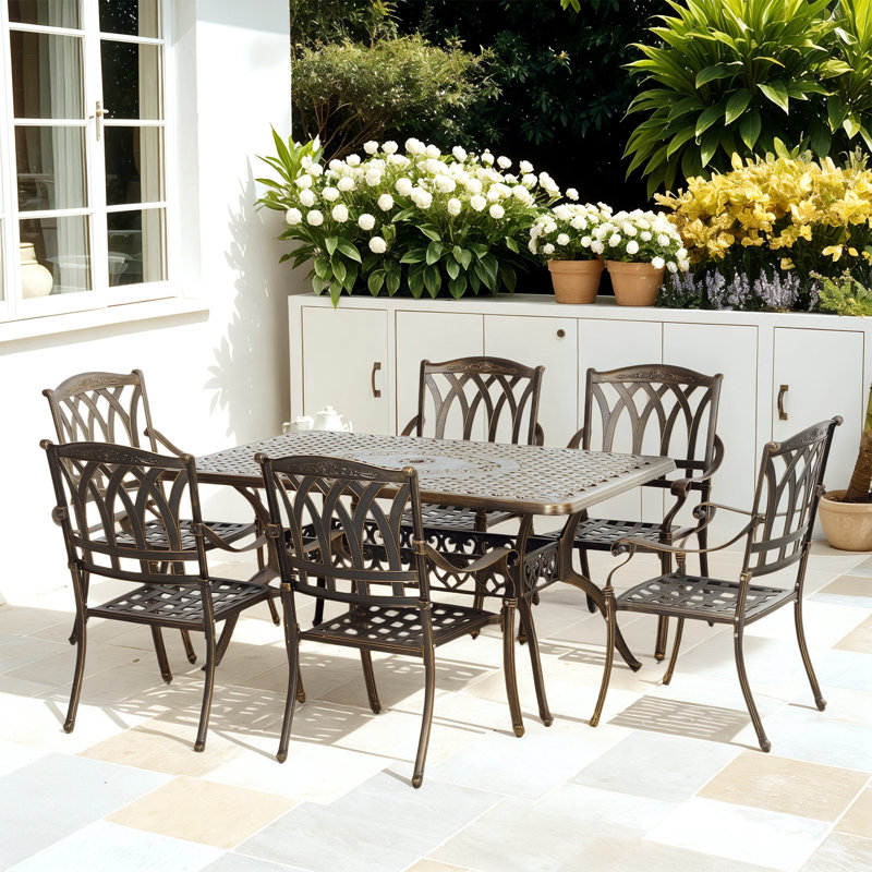 6 - Person Patio Dining Set with