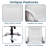 High Back Executive Desk Chair,  Premium Faux Leather Office Chair with Back Support, Computer Chair Armrest and Lumbar Support, Pair of 2-1380679733