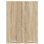 Vidaxl Hanging Cabinet With Storage Riga Artisan Oak 60 X 31 X 80 Cm