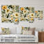 Romainville - art mural floral en acrylique-101501321