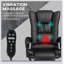 Chaise de bureau Vinsetto Vibration Massage