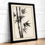 Minimalist Bamboo Japandi - Framed Print-1257498805-1257498807