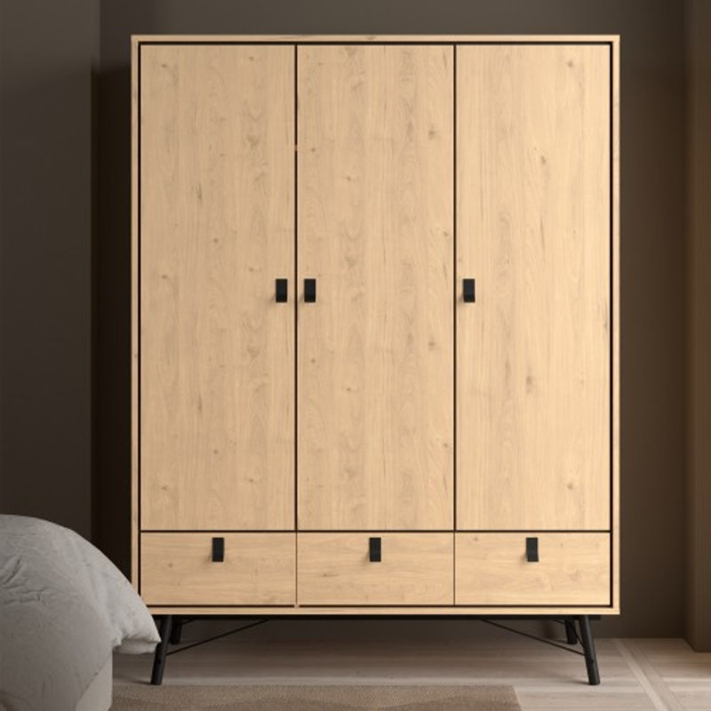 3 Door Wardrobe
