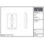 Hammer & Tongs - Rectangular Escutcheon Plate - W30mm x H50mm - Black