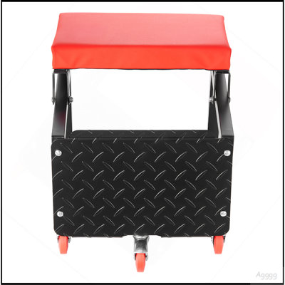 Tabouret de mécanicien avec siège à roulettes 300 lb