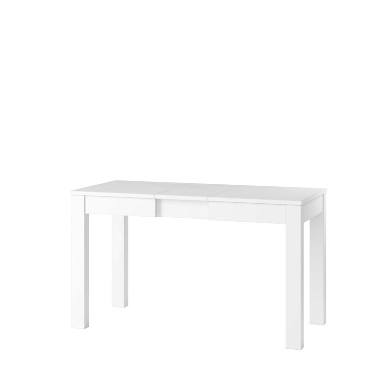 Crownover Extendable Rectangular Dining Table, White