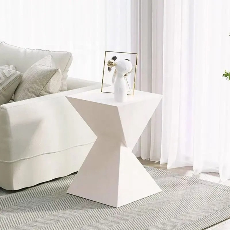 Table d'appoint Cleopatra, Blanc