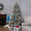 The Holiday Aisle® Snowy North Valley Spruce Tree with Clear Lights-1669313156
