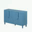 Buffet 4 portes avec tablettes réglables-1823723744