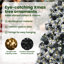  Artificial Christmas Tree with 300 LEDs with Stand Green-2074340194-2074340196