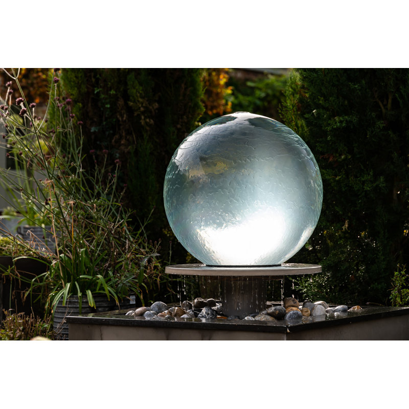 Salix Outdoor Acrylic Weather Resistant Fountain with Lights