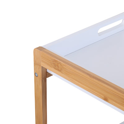 Solid Wood Bar Cart