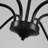 6-Light Large Dimmable Classic Candle Style  Chandelier