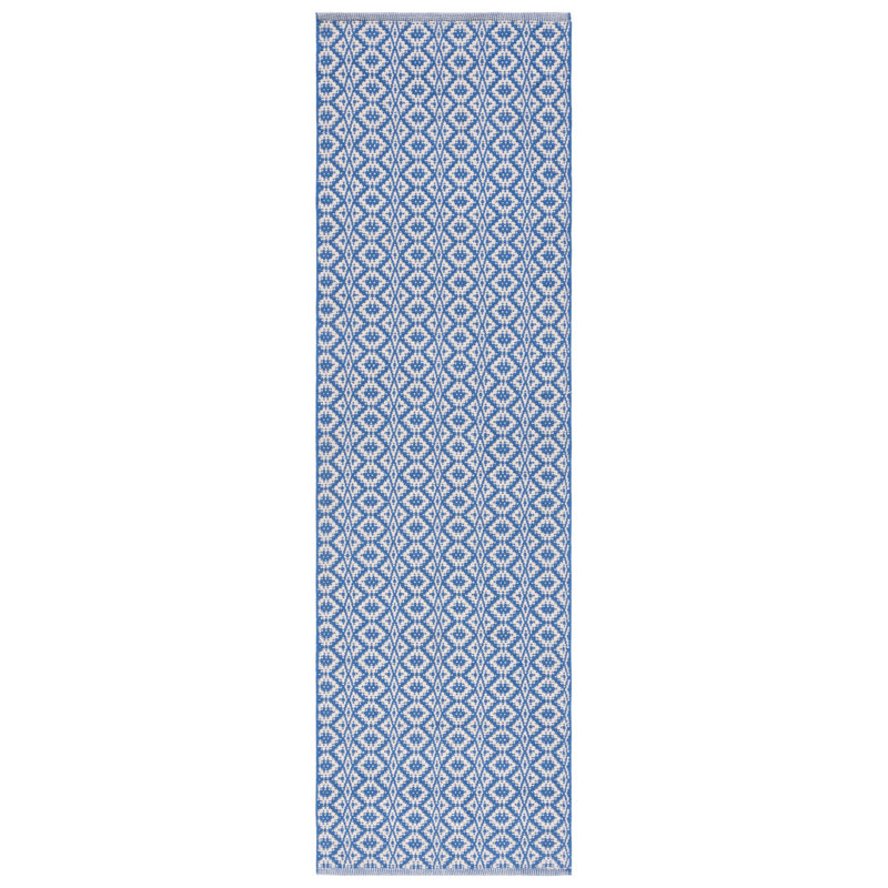 Barkeley Hand Woven Cotton Geometric Rug, Runner 2'3" x 8'