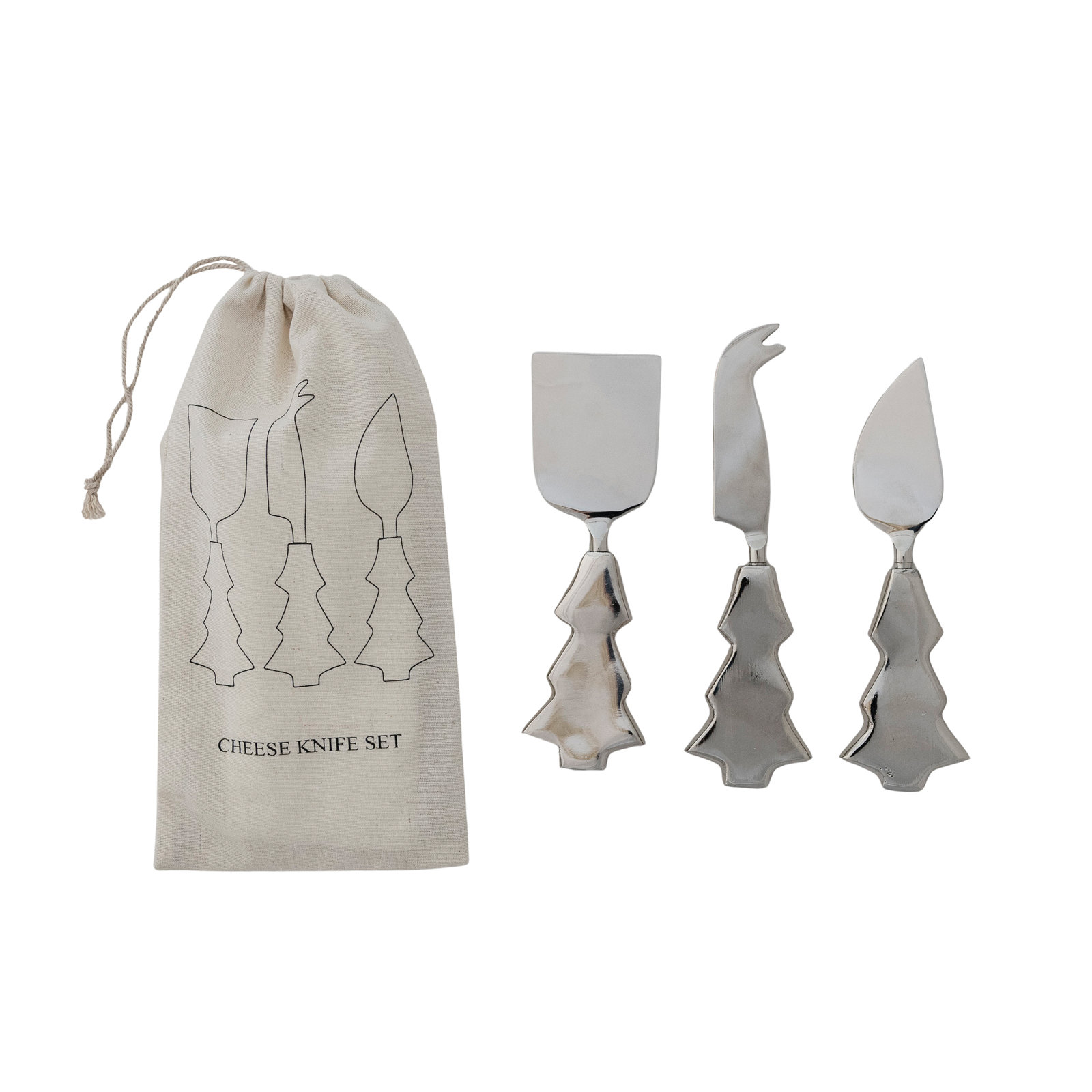 Tree Cheese Knife Set