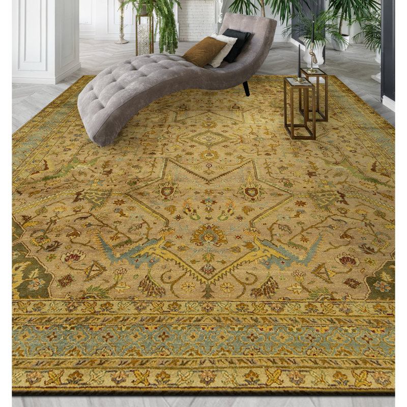 Hand Knotted Wool Indoor Rug
