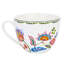 Ensemble de 2 tasses à thé avec soucoupe et fleurs