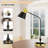 22" H Metal Desk Lamp for Home Office - Multi-Angle Adjustable Reading Light Dimmable Table Lamp from Home Office Bedroom